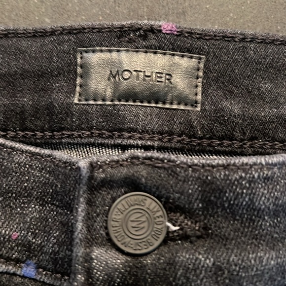 MOTHER The Insider Ankle Rain City Lights Jean SZ 28 - Picture 4 of 11